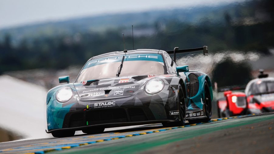 Dempsey-Proton Racing #88 Porsche 911 RSR driven by Julien Andlauer, Dominique Bastien, Lance David Arnold at Le Mans 2021