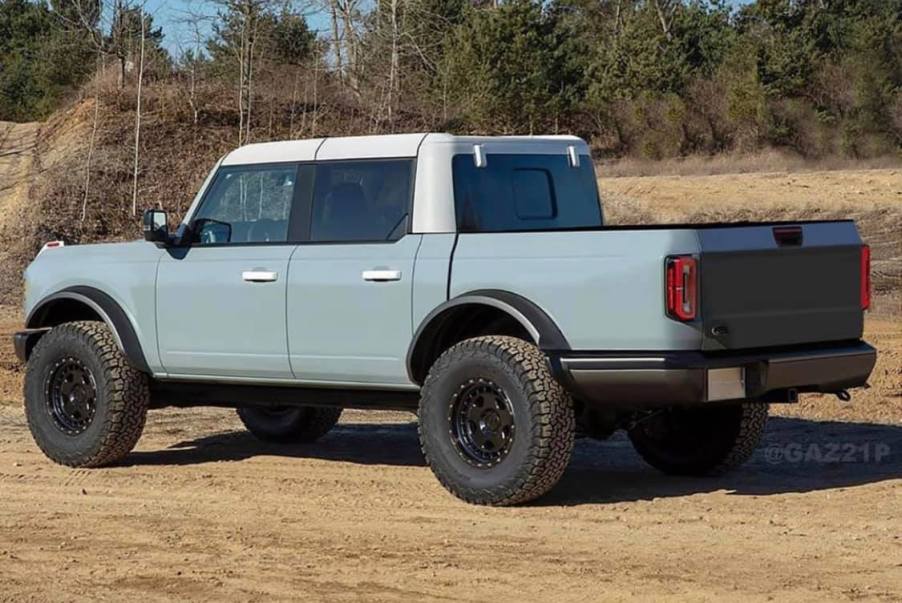 Ford Bronco Truck rendering