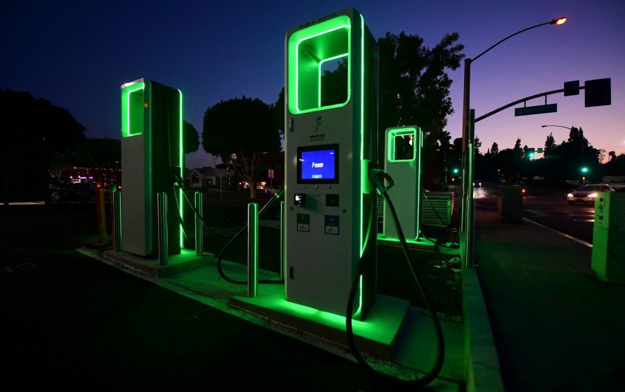 Electric Car Charging Station