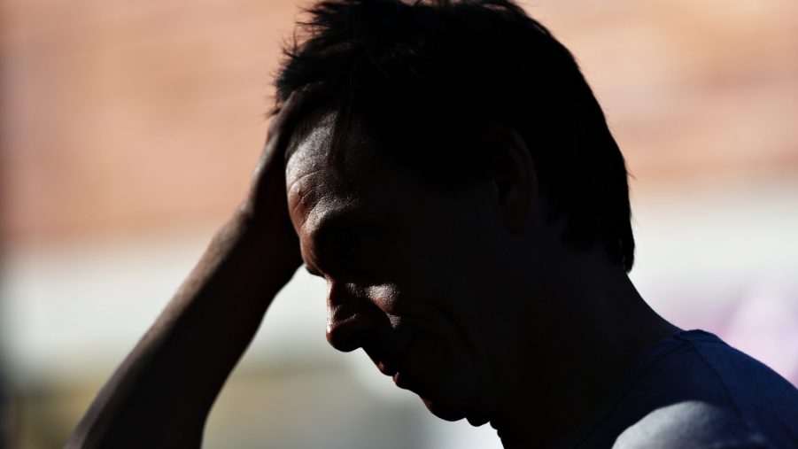 Mercedes Formula 1 boss Toto Wolff runs his hands through his hair