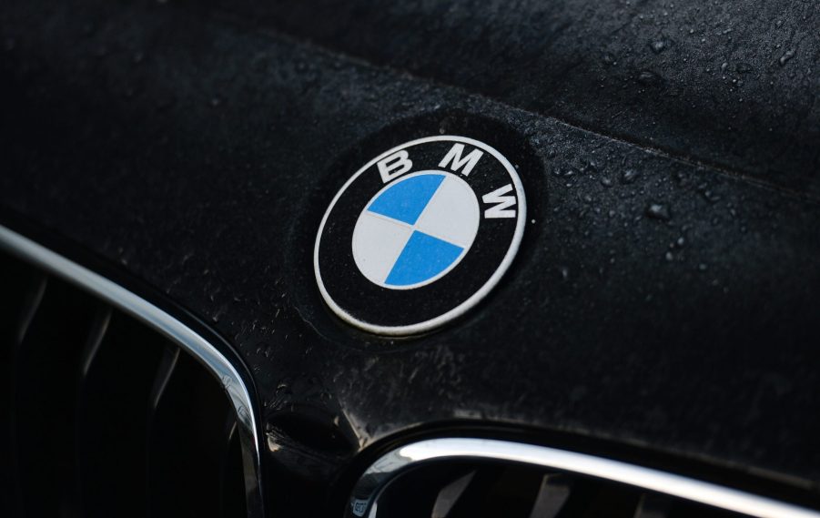 BMW badge on one of the many cars caught up in the BMW Recall