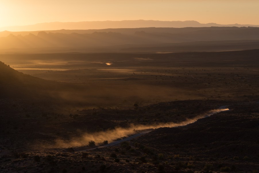 On roads like this, both Hemingway and Jack Kerouac enjoyed road trip