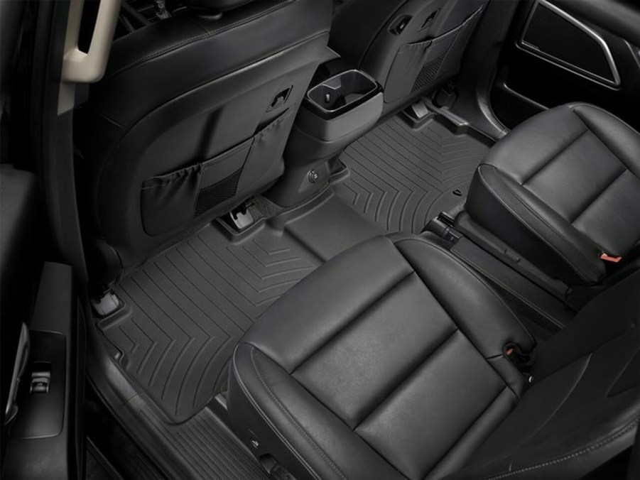 Kia Telluride with a WeatherTech FloorLiner installed in the second row