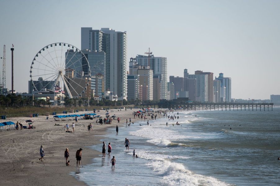 Myrtle Beach, South Carolina on a summer morning