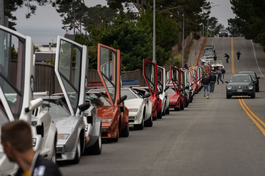 Lamborghini Countach Supercar Rally