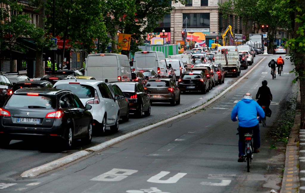 Paris traffic