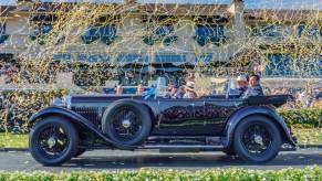 A classic car at the Pebble Beach Councours D’elegance