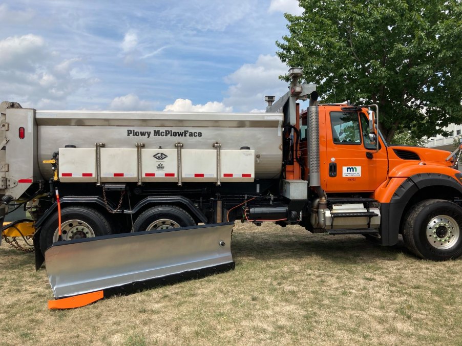 Minnesota's New Snowplow, Plowy McPlowFace