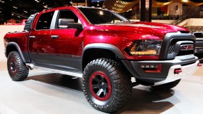 2017 RAM 1500 Rebel TRX 4x4 is on display at the 109th Annual Chicago Auto Show at McCormick Place in Chicago, Illinois on February 9, 2017.