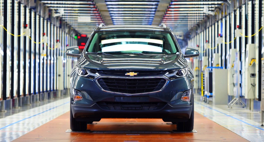 A Chevrolet Equinox SUV.