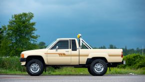 1986 Toyota Hilux 4X4 similar to the one Marty McFly Drove in Back to the Future