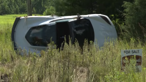 Crashed Corvette