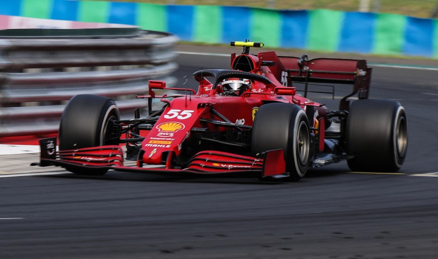 carlos sainz jr at hungarian grand prix