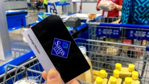 Sam's Club membership card