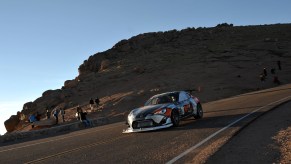 scion fr-s driving at pike's peak