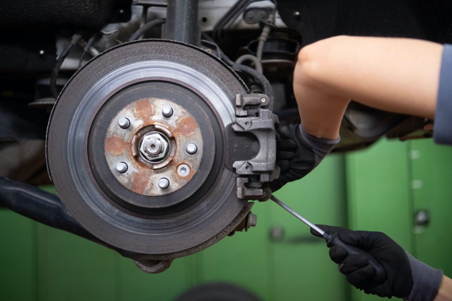 brakes on a car