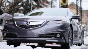 A 2017 Acura TLX on display at the 2017 Sundance Film Festival in Park City, Utah