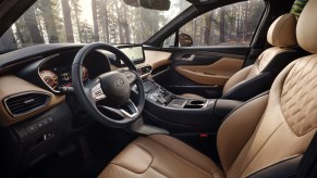 2021 Hyundai Santa Fe Calligraphy interior