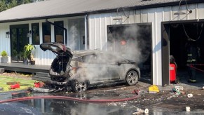 Chevy Bolt fire