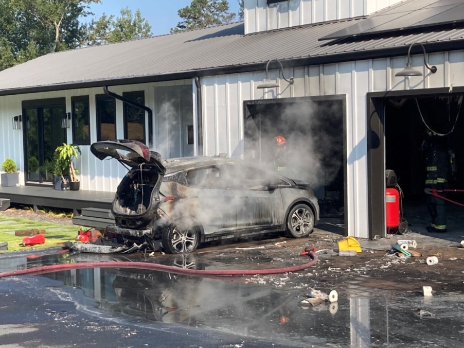 Chevy Bolt fire