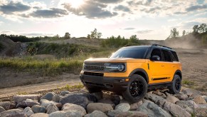 2021 Ford Bronco Sport in Cyber Orange color