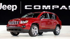 The new Jeep Compass debut at the 2011 North American International Auto Show in Detroit, Michigan