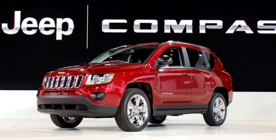 The new Jeep Compass debut at the 2011 North American International Auto Show in Detroit, Michigan