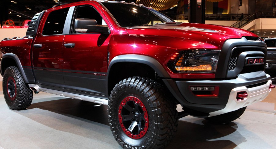 2017 RAM 1500 Rebel TRX 4x4 is on display at the 109th Annual Chicago Auto Show at McCormick Place in Chicago, Illinois on February 9, 2017.