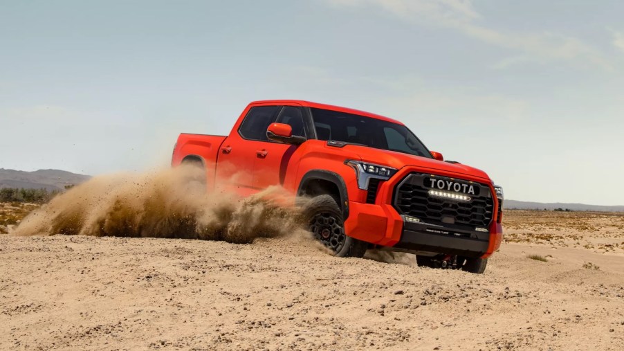 2022 Toyota Tundra Hybrid truck, image by Toyota