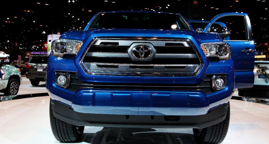 Toyota Tacoma at the 107th Annual Chicago Auto Show at McCormick Place.