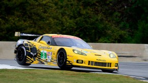 c6 corvette at Road Atlanta practice