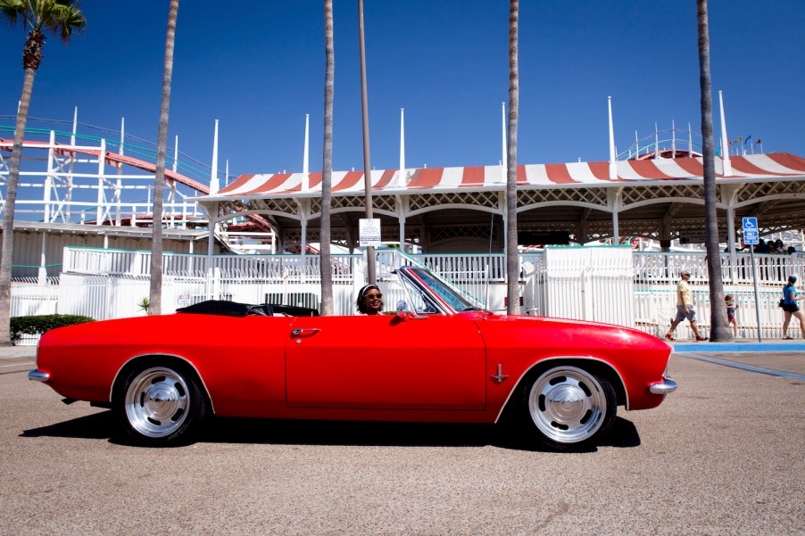 1965 Chevy Corvair at Mission Beach