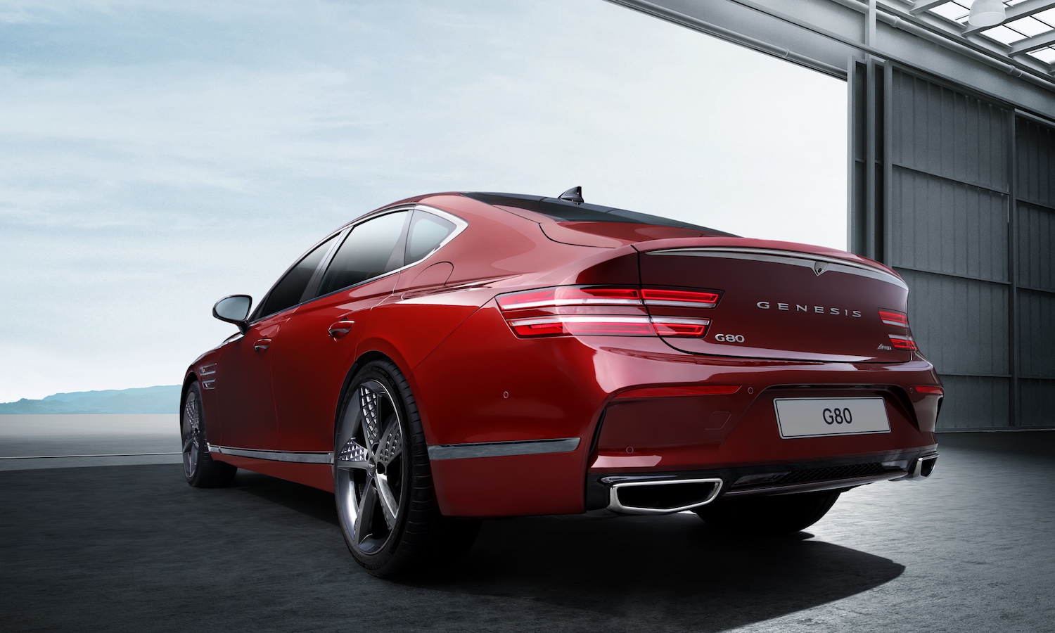 Genesis G80 Rear End new coupe