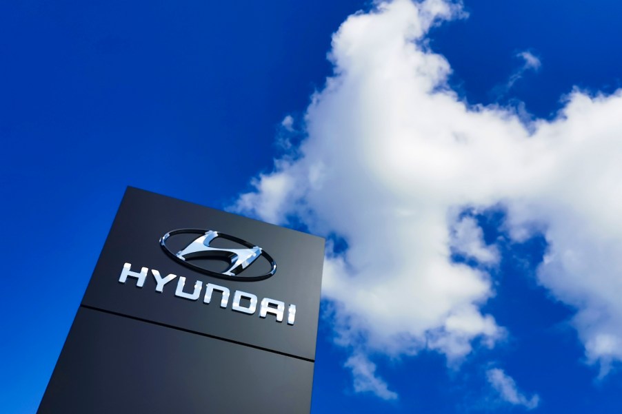 hyundai logo in krakow