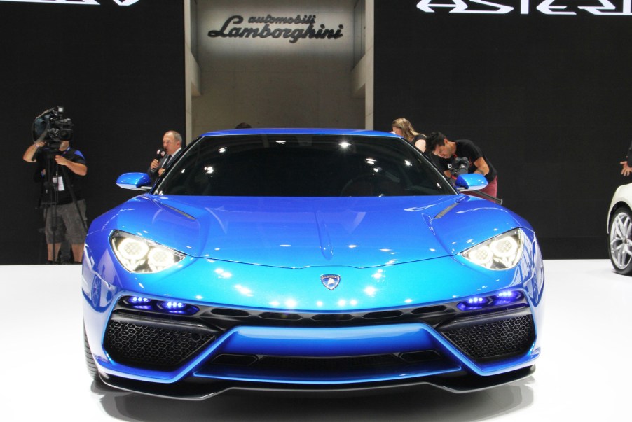 Lamborghini Asterion on display in Paris