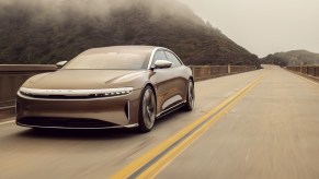 Lucid Air Range 520-Mile Range Zips Past Model S Plaid+