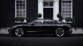 Porsche Taycan in London