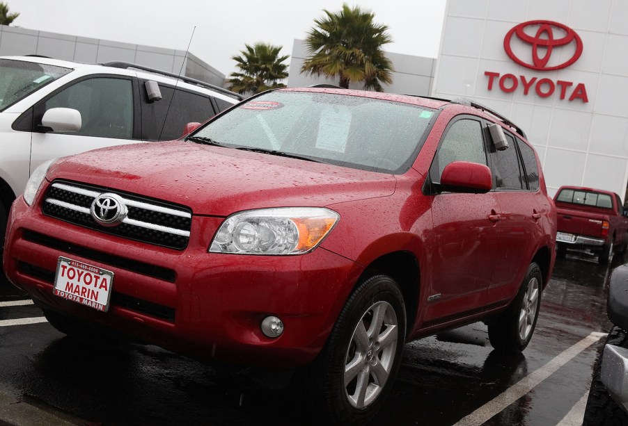 toyota rav4 at dealership