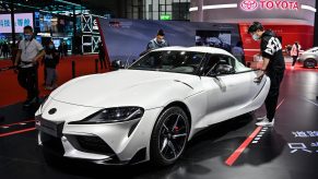 A Toyota Supra GR