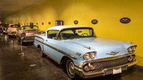 1958 Chevrolet Impala on display in Tacoma