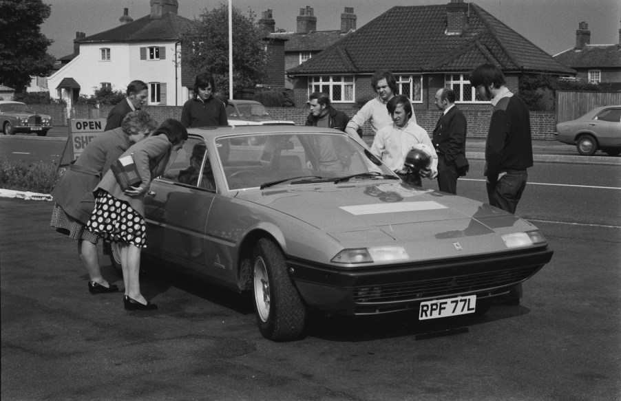 1974 Ferrari 308 GT4 in the UK