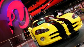 Dodge Viper SRT10 on display in Detroit