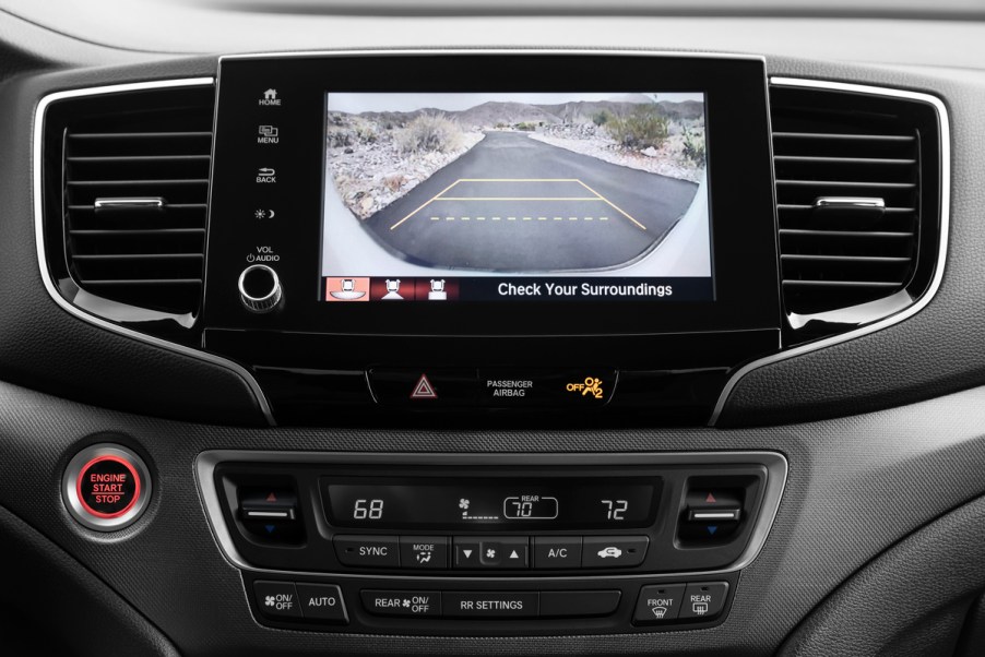 2021 Honda Ridgeline backup camera