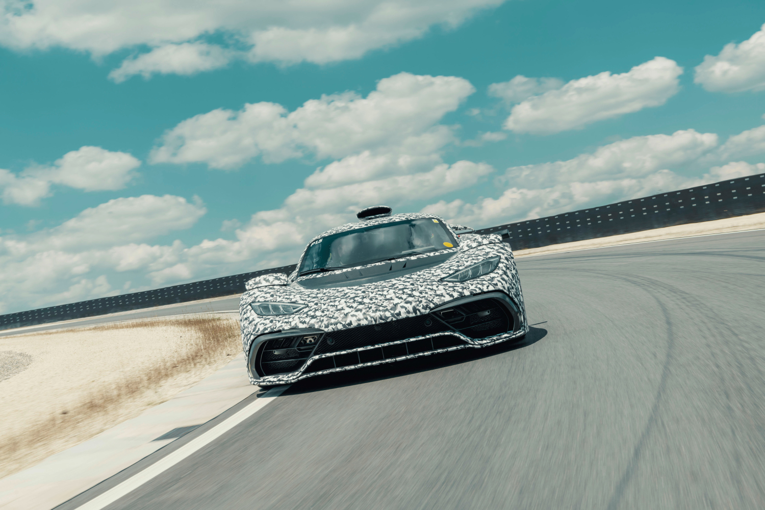 The Mercedes-Benz AMG One hypercar