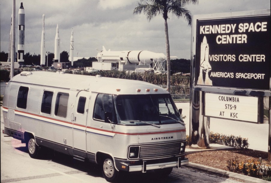 Astrovan Made From Airstream RV At Kennedy Space Center