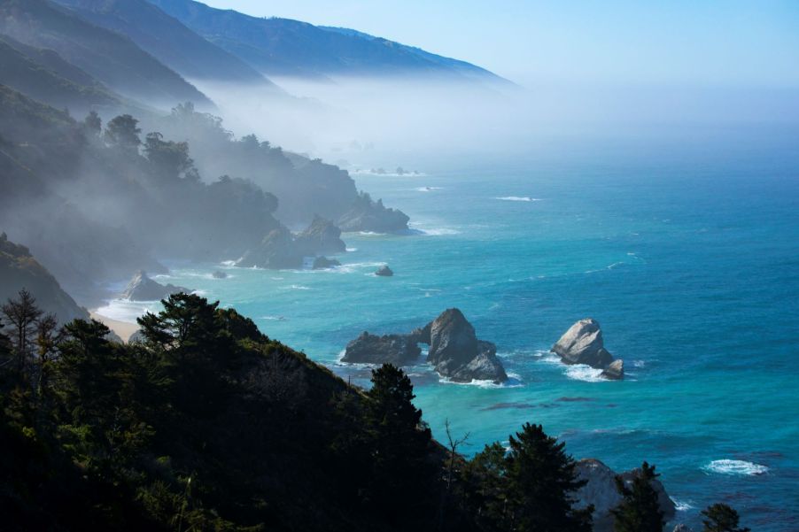 Majestic view of the Big Sur coastline