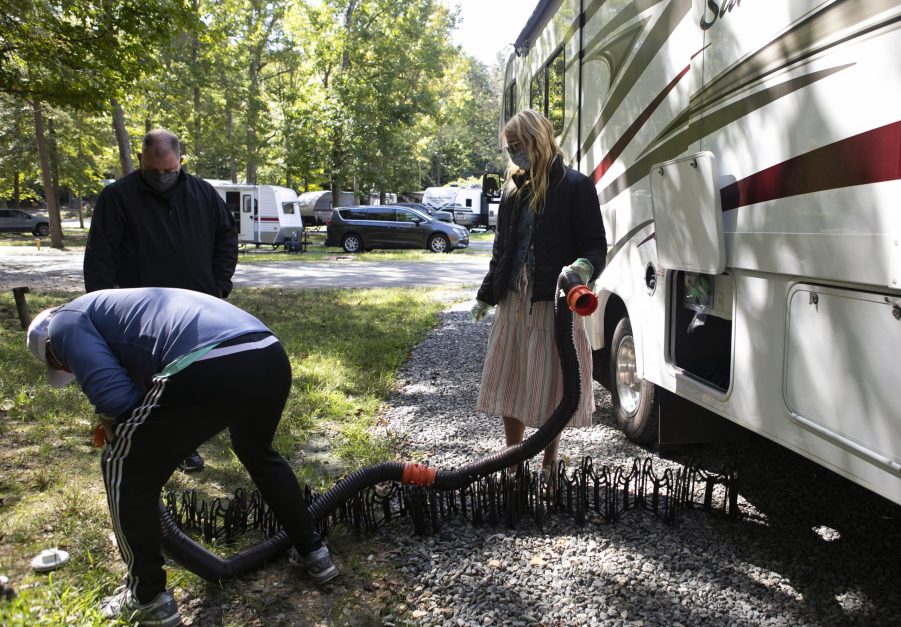 Emptying Water Tanks of RV to Prevent Water Lines From Bursting