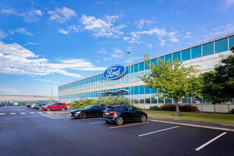 The Ford Halewood plant in northern England. $300 million has been invested to convert this facility into a Ford EV plant