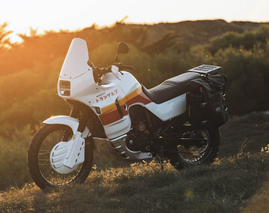 1987 Honda Transalp is one of the coolest retro adventure bikes around