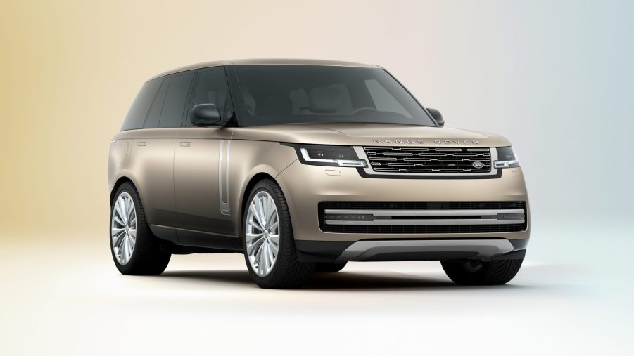 Concept art of the brand new 2022 Range Rover, the latest update in the evolution of the Range Rover